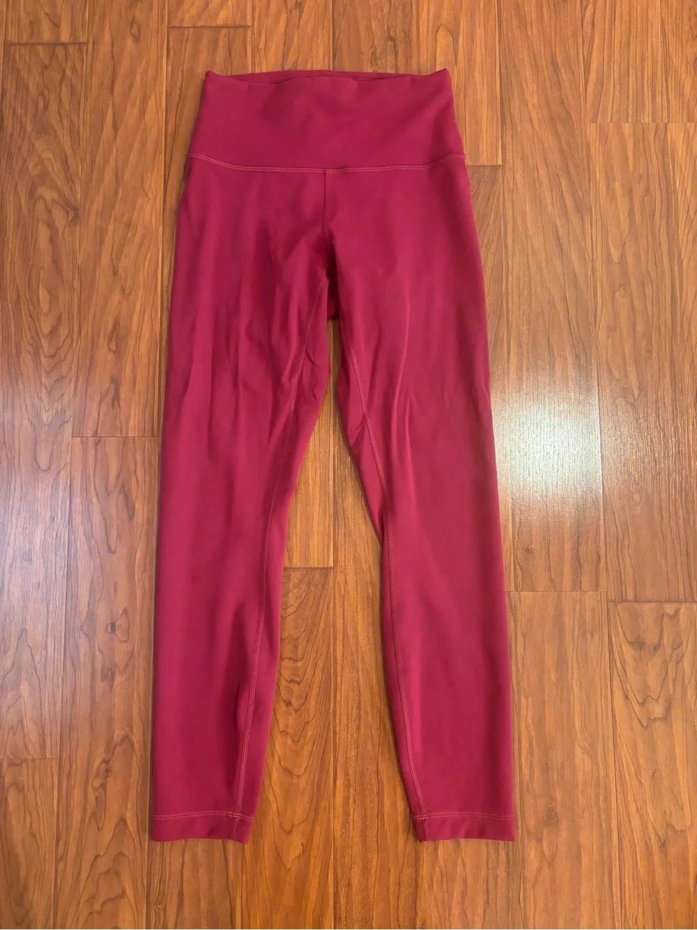 Lululemon Wunder Train Contour Fit High Rise Leggings Womens 6 Pink
